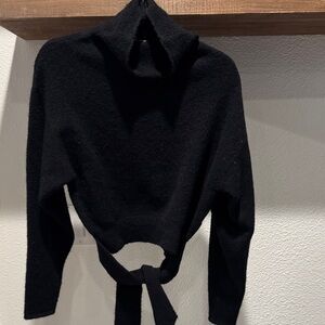 Wilfred black turtle neck sweater size XS